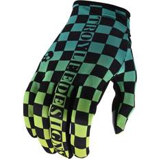 Troy Lee Designs Flowline Brushed Camo Motocross Gants - Bleu