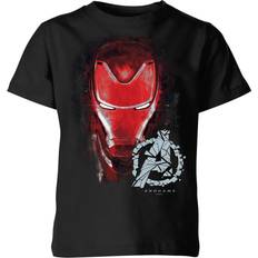 Marvel Kinderbekleidung Marvel Kid's Avengers Endgame Iron Man Brushed T-shirts - Black