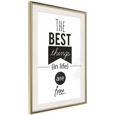 Arkiio Affisch The Best Things in Life Are Free [Poster] 30x45 Poster