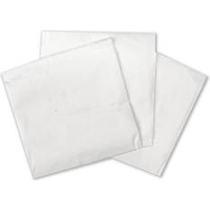 White Paper Napkins Cocktail Napkins, 1-Ply, 9w x 9d, White, PK4000 White