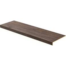 Yksiosaiset tikkaat Lundbergs Porrasaskelma Trend laminaatti 1000x305mm yksöisaskelma tumma tammi