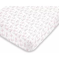 NoJo Purrdy Kitty Cat Fitted Crib Sheet 28x52"