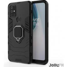 Oneplus nord 5g case Skal-man JollyFX Magnetfodral elegant Bookcase med fodral för OnePlus Nord N10 5G Svart