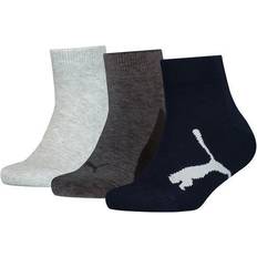 Puma Ankelstrømper Kids Quarter - Sort/Mørk Grå/Lys Gr