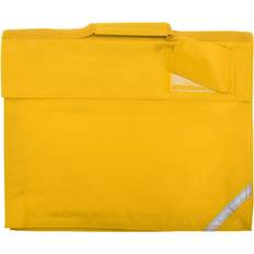 Junior Messenger Bags Quadra Junior Book Bag 5 Litres (Pack of 2) (One Size) (Yellow)