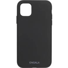 Onsala iPhone 11 Pro silikonecover (sort) På lager i butik