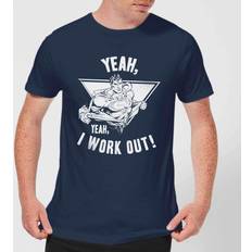 DC Comics Superman I Work Out T-Shirt - Schwarz