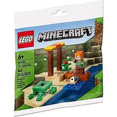 Lego turtle LEGO Minecraft The Turtle Beach 30432