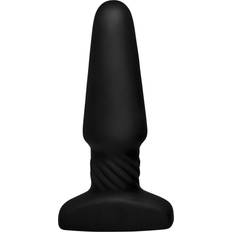 Rimming buttplug Rimmers Slim Smooth Rimming Fjernbetjent Butt Plug Sort