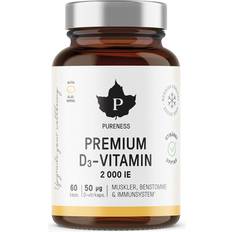 Premium d3 Pureness Premium vitamin D3 2000IE 60 st