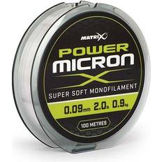 Matrix Fishing Power Micron X 0.23mm 100m Weiß