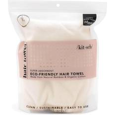 Eco-Friendly Microfiber Hair Towel Ivory - One Size