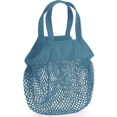 Bolsas de red Westford Mill Bolsa de Supermercado Mini Mesh Algodón Orgánico - Azul