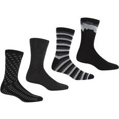 Regatta Men Underwear Regatta Mens Lifestyle Socks (4 Pack)