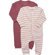 Minymo Sleep Overall 2 Pack Violet Ice - Rosa/Pink