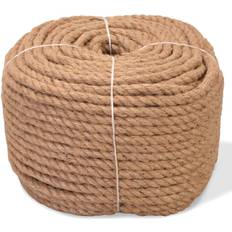 vidaXL Rope 100% Jute 8 mm 500 m