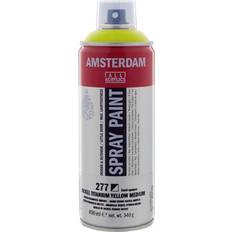 Gule Spraymaling Amsterdam Spray Paint 400 ml Nickel Titanium Yellow Medium 277