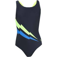 Speedo Junior Girls Digital Leaderback Swimsuit