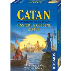 Gesellschaftsspiele Kosmos CATAN Expansion for Duel Darker & Golden Times, Theme Sets for the Game with Cards, Strategy Game, Card Game Only Together with Catan The Duel Playable, for 2 Players from 10 Years