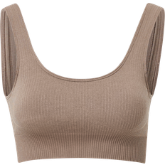 aim'n Ribbed Seamless Bra - Espresso