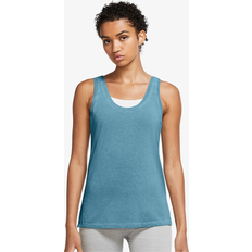 Nike Yoga Dri-FIT träningslinne CERULEAN/LT ARMORY Dam