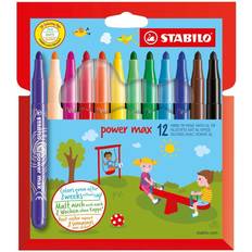 Stabilo Power Max Felt Tip Pen 12-pack