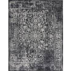 Safavieh Evoke Black, Gray 96x120"