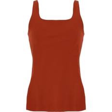 Nike Yoga Luxe Crop Top - Orange