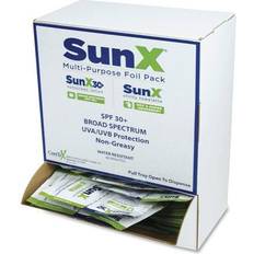 Sunscreens Sunscreen Towelettes,Singles,Wall Dispenser,5"x8",50 Wipes