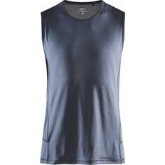 Blau - Trainingsbekleidung Tanktops Craft ADV Essence SL Tank-Top - Weiß