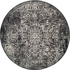 Carpets & Rugs Safavieh EVK256R Black, Gray 79x79"