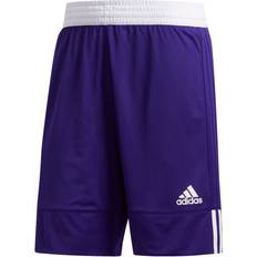 Uomo - Viola Shorts Adidas Short 3G Speed Reversible - Black/Power Red