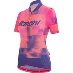 Santini Maillot Femme Forza Indoor - Rose
