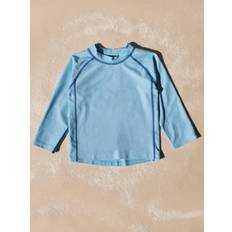 Black UV Clothes Leveret Baby Unisex (12-24M) Long Sleeve Rash Guard Swim Shirt