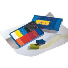Beeswax Crayons, Set of 12 Blocks in Carton