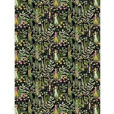 Floreale Tessuti Arvidssons Textil Garden Fabrics Green