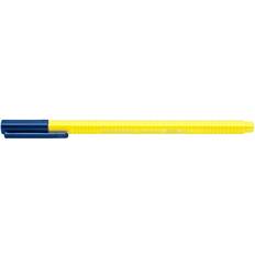 Gule Tusjpenner Staedtler triplus 323 1 mm Colour Fibre-Tip Pen Light Yellow