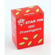 Tegnestifter Star Pin 100/stk messing