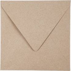 Brun Papir Focus Envelope 160x160 Brown 120g 50 Pcs Kuverter