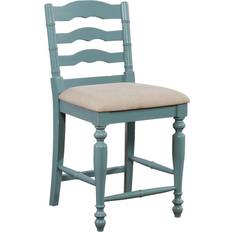 White Chairs Linon Marino Bar Stool 39.5"