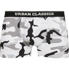 Camouflage Unterwäsche Urban Classics Organic Boxer Shorts 5-pack - Green/Black/Grey/Camo