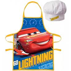 Kockmössa Disney Bilar Go Lightning Kockset: Förkläde & kockmössa