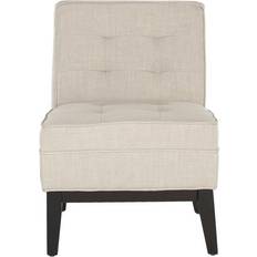 Beige Lounge Chairs Safavieh Angel Lounge Chair 31.8"