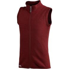 Gutter Strikkede vester Woolpower Kids Vest 400 - Rust Red