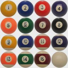 Bolde til boldbassin Riley American Pool Balls Set Multi