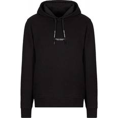 Armani Exchange Jumpers Armani Exchange Logo Hoodie Men - Black