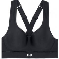 Hopea - Kuntoilu & Kuntosali - Nainen Vaatteet Under Armour Warp Knit High Impact Bra - Black