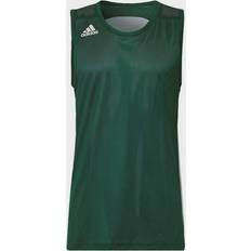 Grün - Herren Tanktops Adidas 3G Speed Reversible Jersey