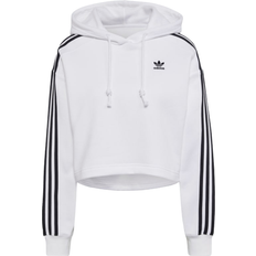 adidas Originals Adicolor Classics Cropped Hoodie - White