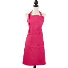 Saro Lifestyle Classic Cuisine Apron Pink (88.9x71.12cm)
